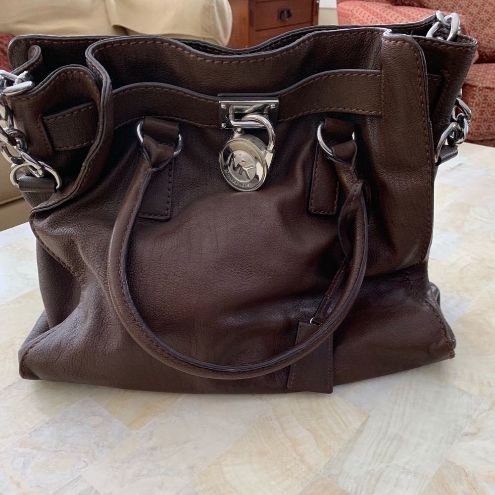 Michael Kors Brown Leather Purse